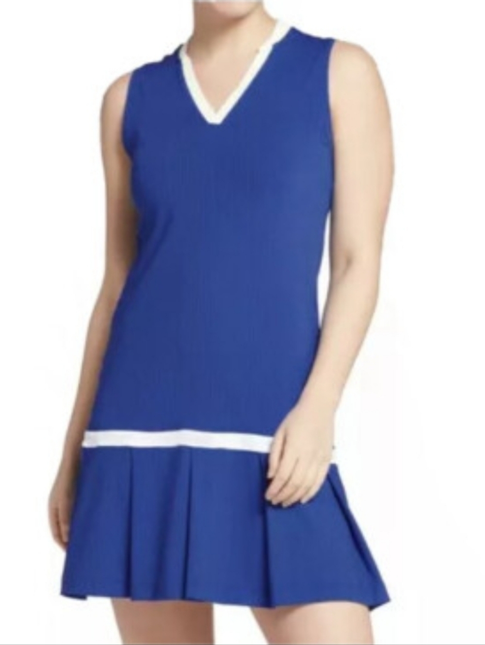 NWT Slazenger Black and White Golf Polo Dress Plus Size XXL - Picture 2 of 14